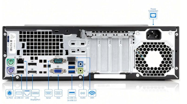 HP 800 G1 SFF i5-4570 afbeelding 2