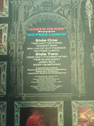 Vinilo Green On Red, "No Free Lunch"