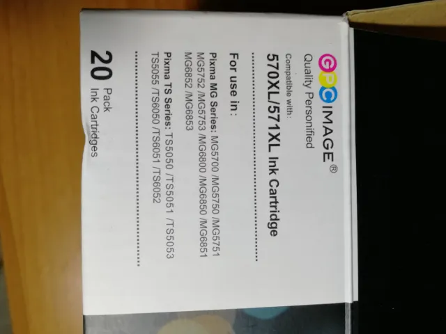 10 Cartucce 570XL/571xl Stampanti