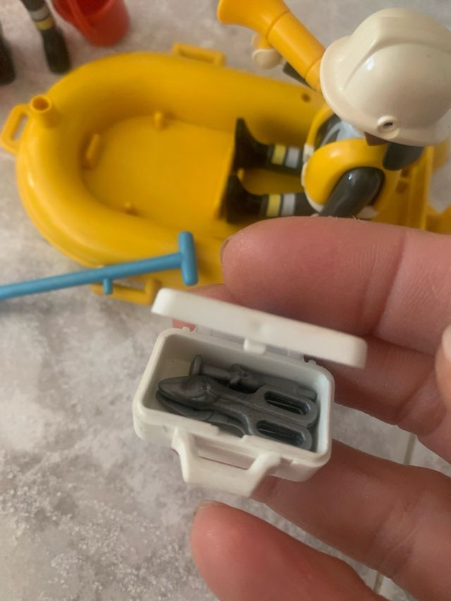Playmobil Guardacostas Barco y Figuras