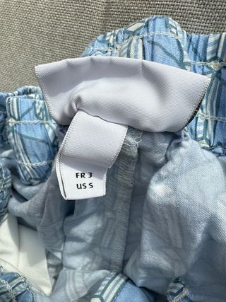 Pantalones cortos Lacoste azul y blanco