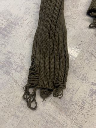 Maglione Zara corto verde oliva S