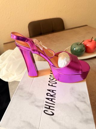 Zapatillas Chiara Foscari Rosa/Morado