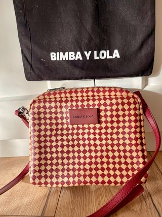 BIMBA Y LOLA Mini Bandolera Damero