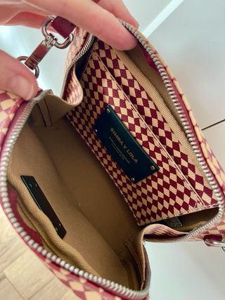 BIMBA Y LOLA Mini Bandolera Damero