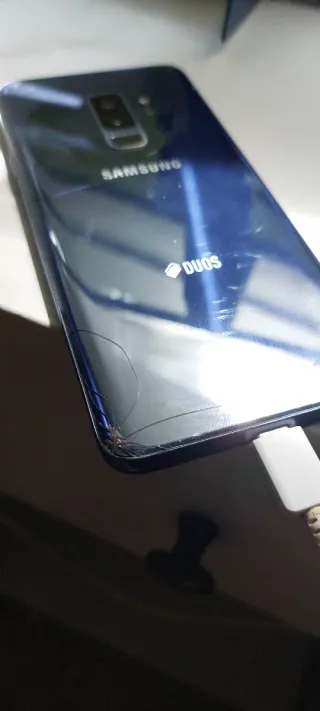 Samsung Galaxy S9 Plus blu NON TRATTABILE
