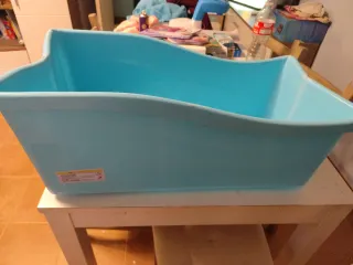 Bañera Plegable Bebé Azul