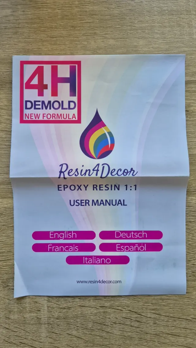 Resina Epóxica Crystal Clear Resin 250ml