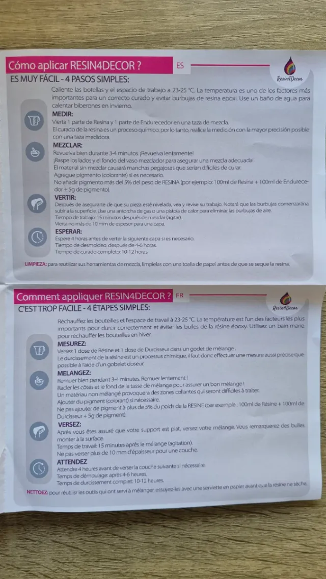 Resina Epóxica Crystal Clear Resin 250ml