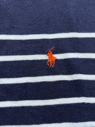 Jersey Polo Ralph Lauren Azul Marino y Blanco