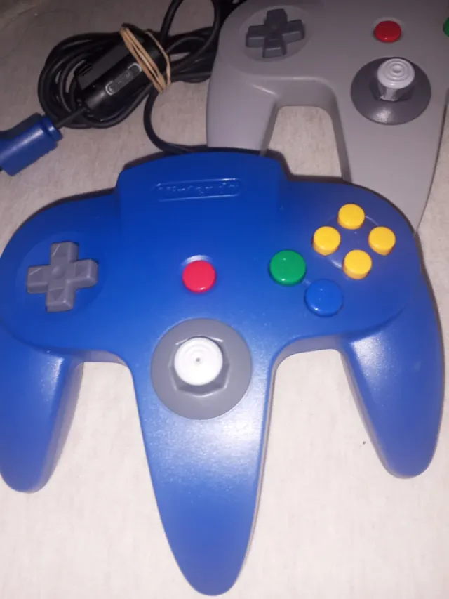 Controller Nintendo 64 (N64) - Blu e Grigio