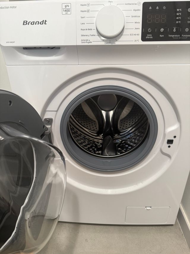 Lavadora Brandt 9kg 1400 rpm