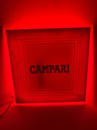 Insegna Luminosa LED Campari