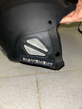 Casco Negro de esquí