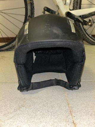 Casco Negro de esquí