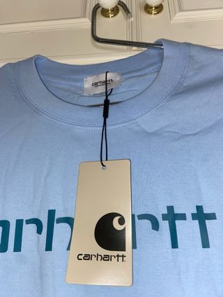 Camiseta Carhartt Azul Claro Talla XL
