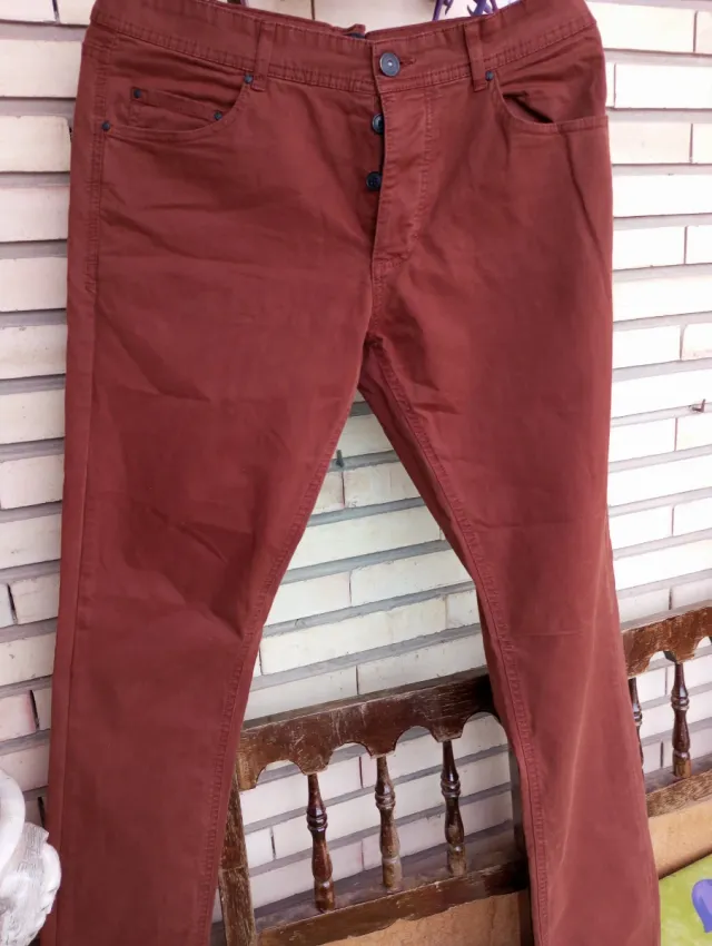 Pantalón de hombre marrón