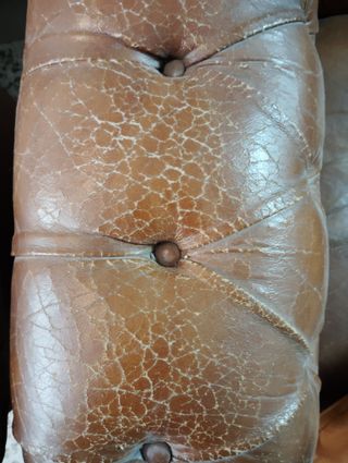 Sofá 2 plazas + 2 butacas Chester Piel