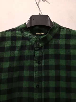 Camicia uomo scozzese flanella