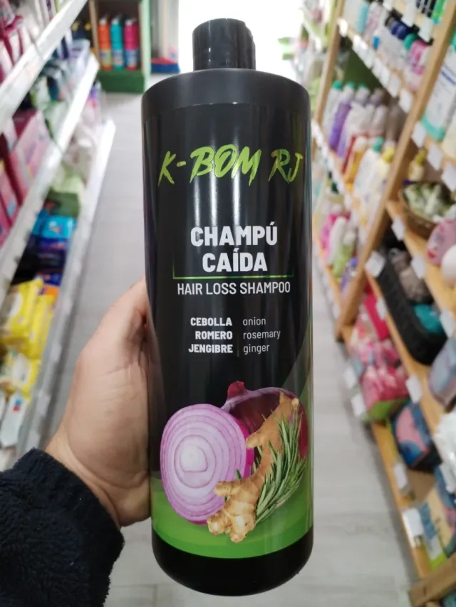 Champú anticaída K-BOM RJ Cebolla