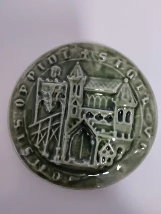 Facsímiles sellos medievales porcelana