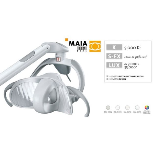 Lámpara Dental MAIA LED TECH 5000K
