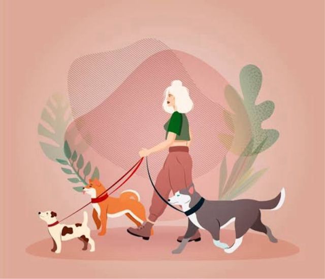 cuidadora de mascotas