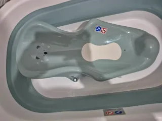 Bañera cambiador para bebé