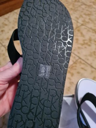 Ciabatte infradito donna Calvin Klein nere