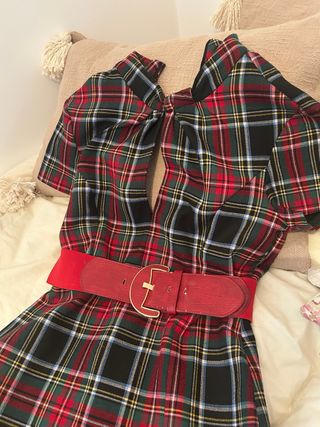 Vestido escocés Plein Sud