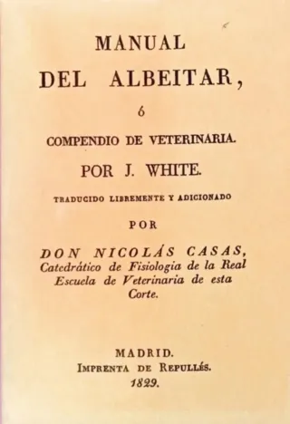 Libro de veterinaria (1829)