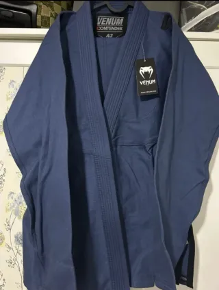 Kimono JJB Venum Contender 2.0 Azul Talla A3.