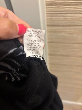 Vestido negro patchwork