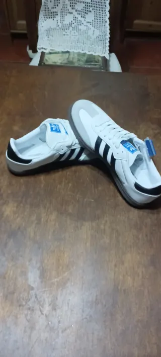 ZAPATILLAS ADIDAS SAMBA B Y N 42 HOMBRE NUEVAS