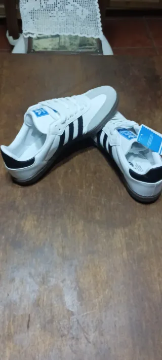 ZAPATILLAS ADIDAS SAMBA B Y N 42 HOMBRE NUEVAS