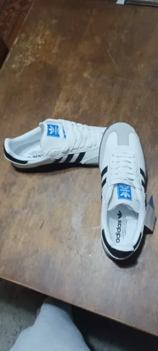 ZAPATILLAS ADIDAS SAMBA B Y N 42 HOMBRE NUEVAS