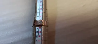 Anillos de Plata con Piedras Rojas y Blancas