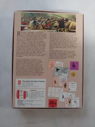 The Republic of Rome boardgame