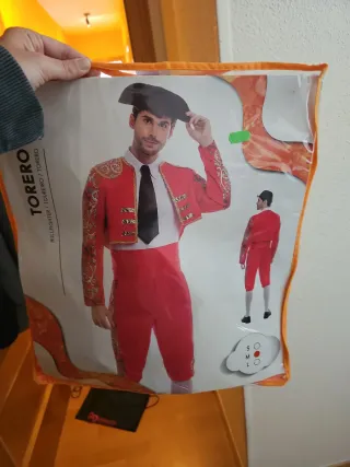 Disfraz Torero Talla M