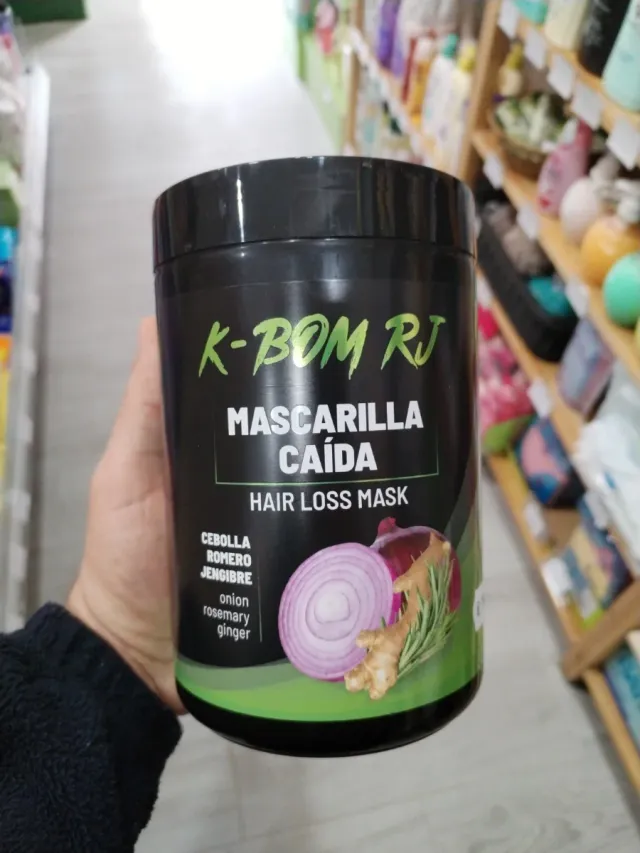 Mascarilla K-BOM RJ Caída Cabello