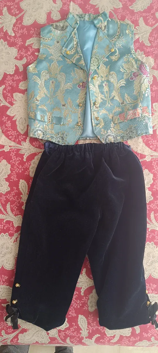 Traje Fallero Niño Azul 7-10 Años