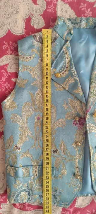 Traje Fallero Niño Azul 7-10 Años