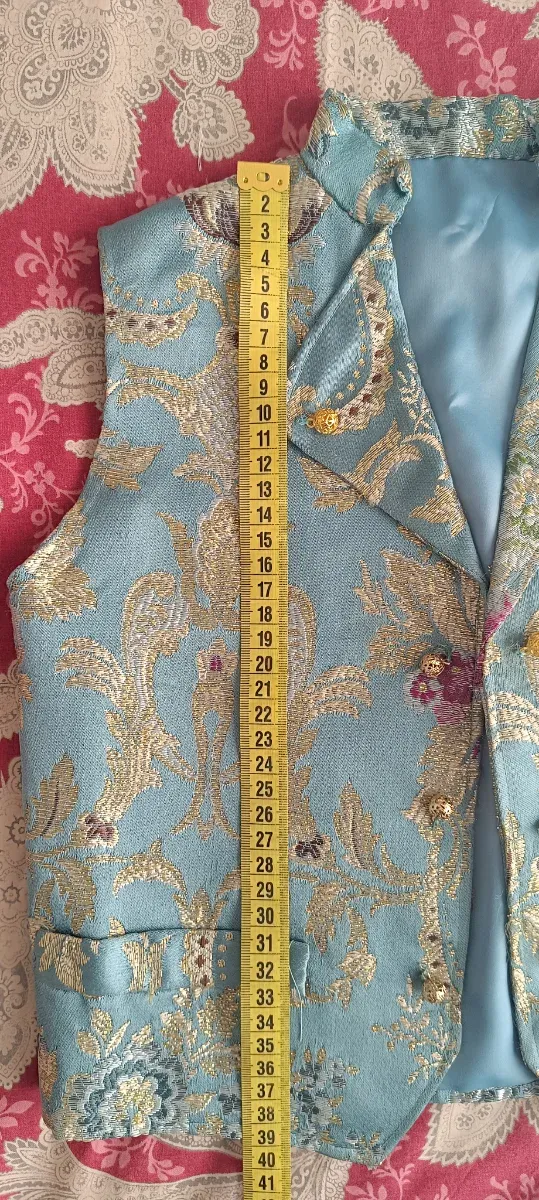 Traje Fallero Niño Azul 7-10 Años