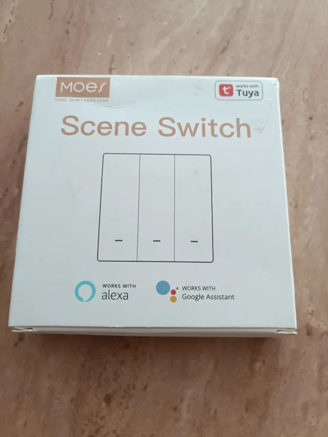 Interruptor Escena Moes compatible con Alexa y Goo