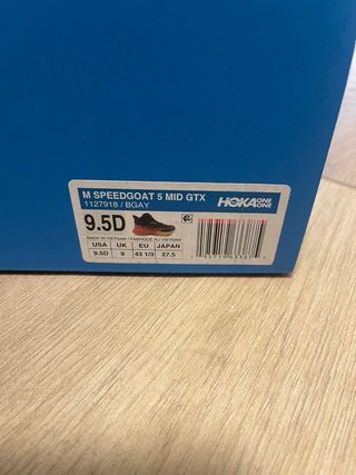 Hoka Speedgoat 5 GTX Scarpe Trekking Taglia 43e1/3