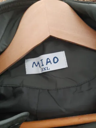 Parka mujer verde militar 3 XL