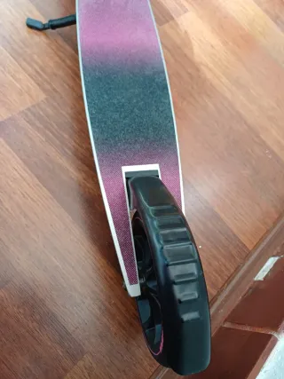 Patinete 2 ruedas rosa y negro