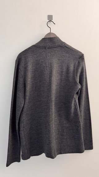 Blazer de punto gris de Zara Man