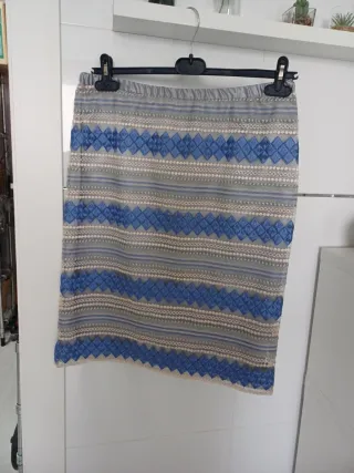 Conjunto 2 piezas azul y gris