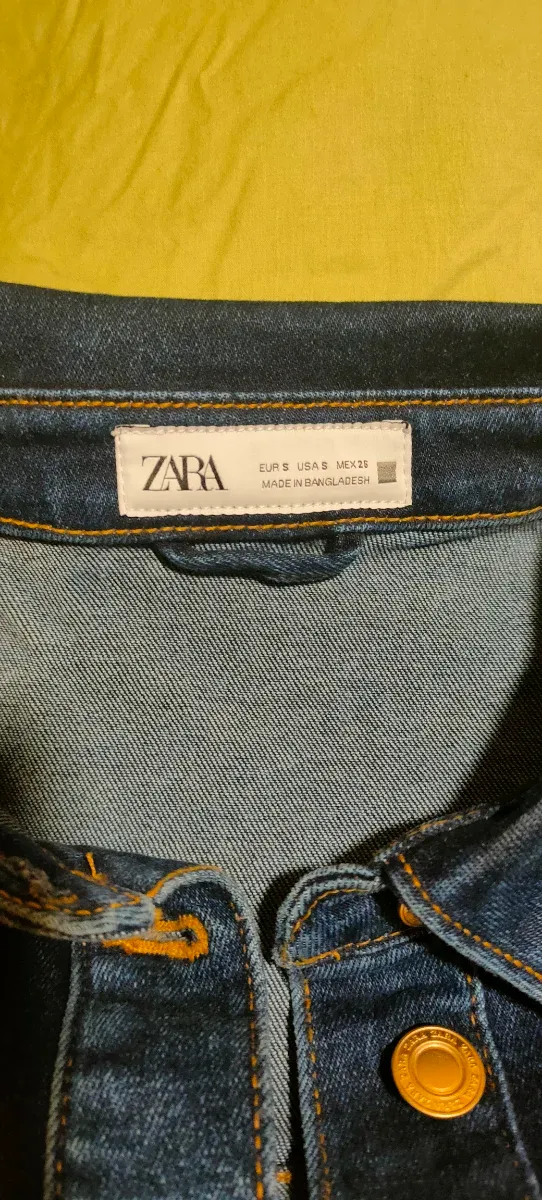 Vestido vaquero Zara Talla S